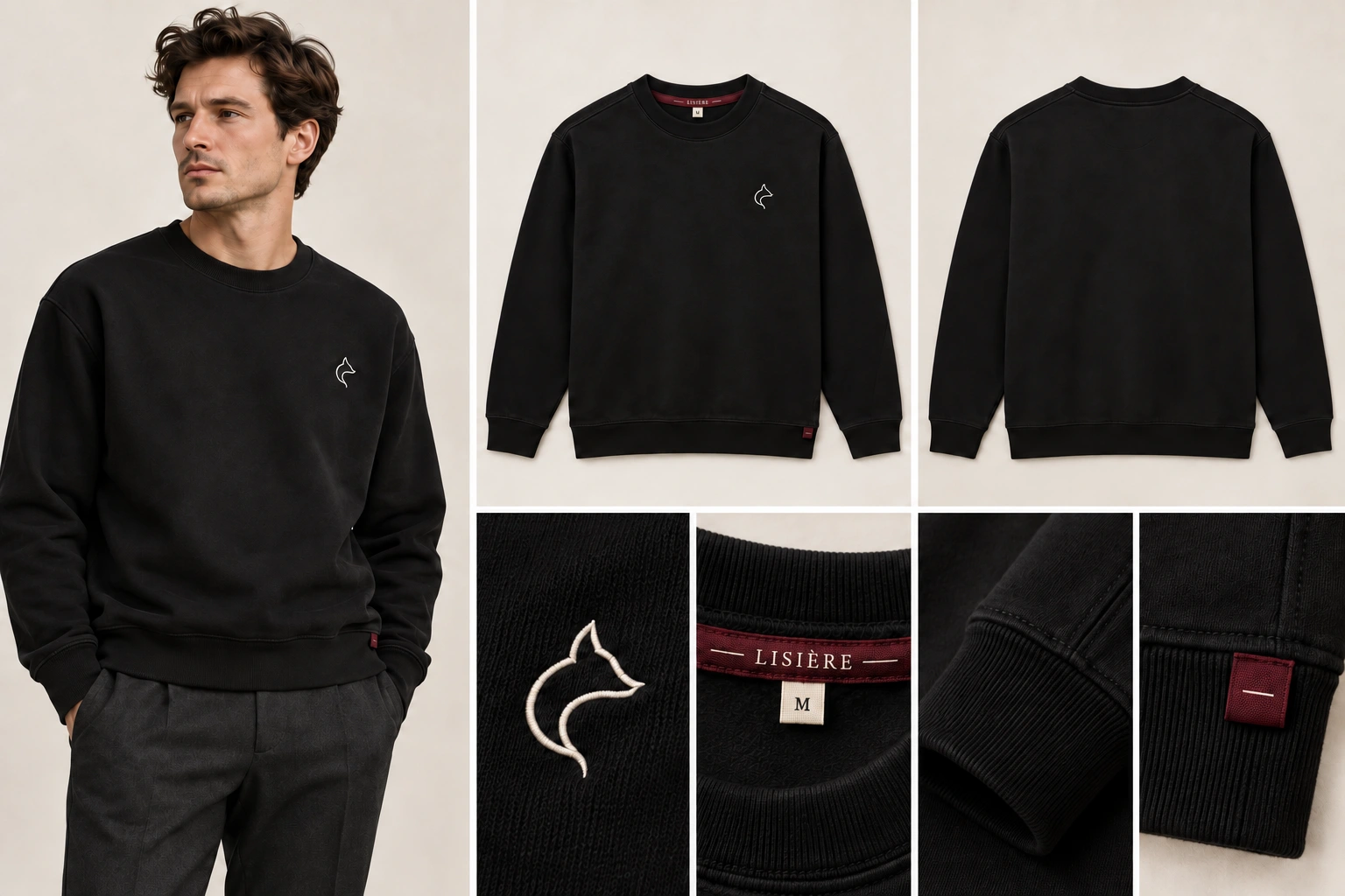 LISIÈRE sweatshirt modelleri